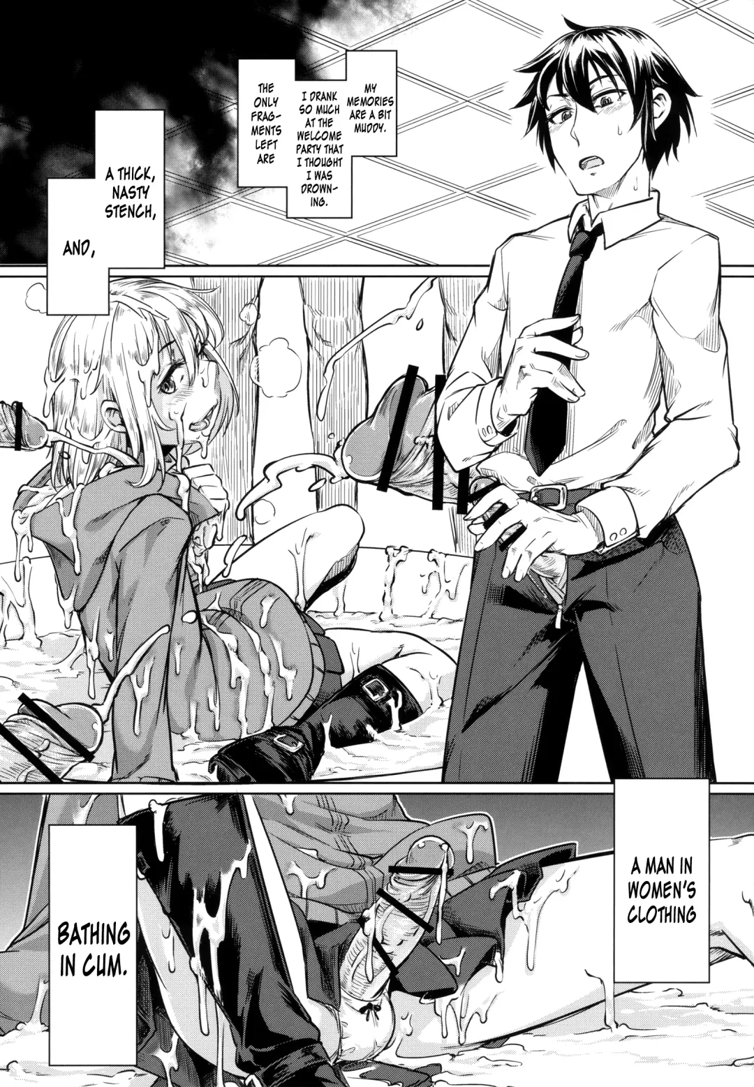 [Sexyturkey] Josouko ga Oshigoto Suru Hon | A Crossdresser Goes to Work Fhentai - Page 3