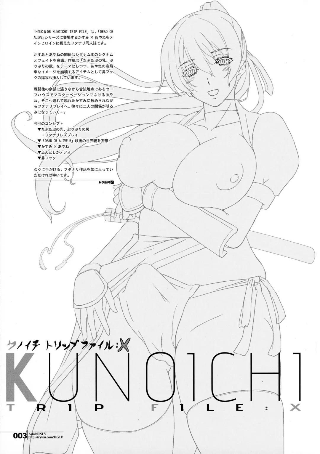[Hg Chagawa] HGUC#06-KUNOICHI TRIP FILE- Fhentai - Page 3