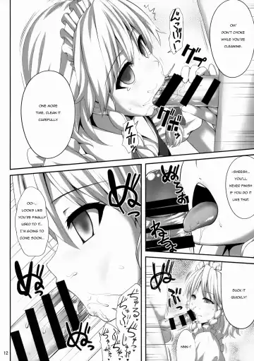 [Kaiou] Izayoi Sakuya Saiminbon | Sakuya Hypnosis Doujin Fhentai - Page 11