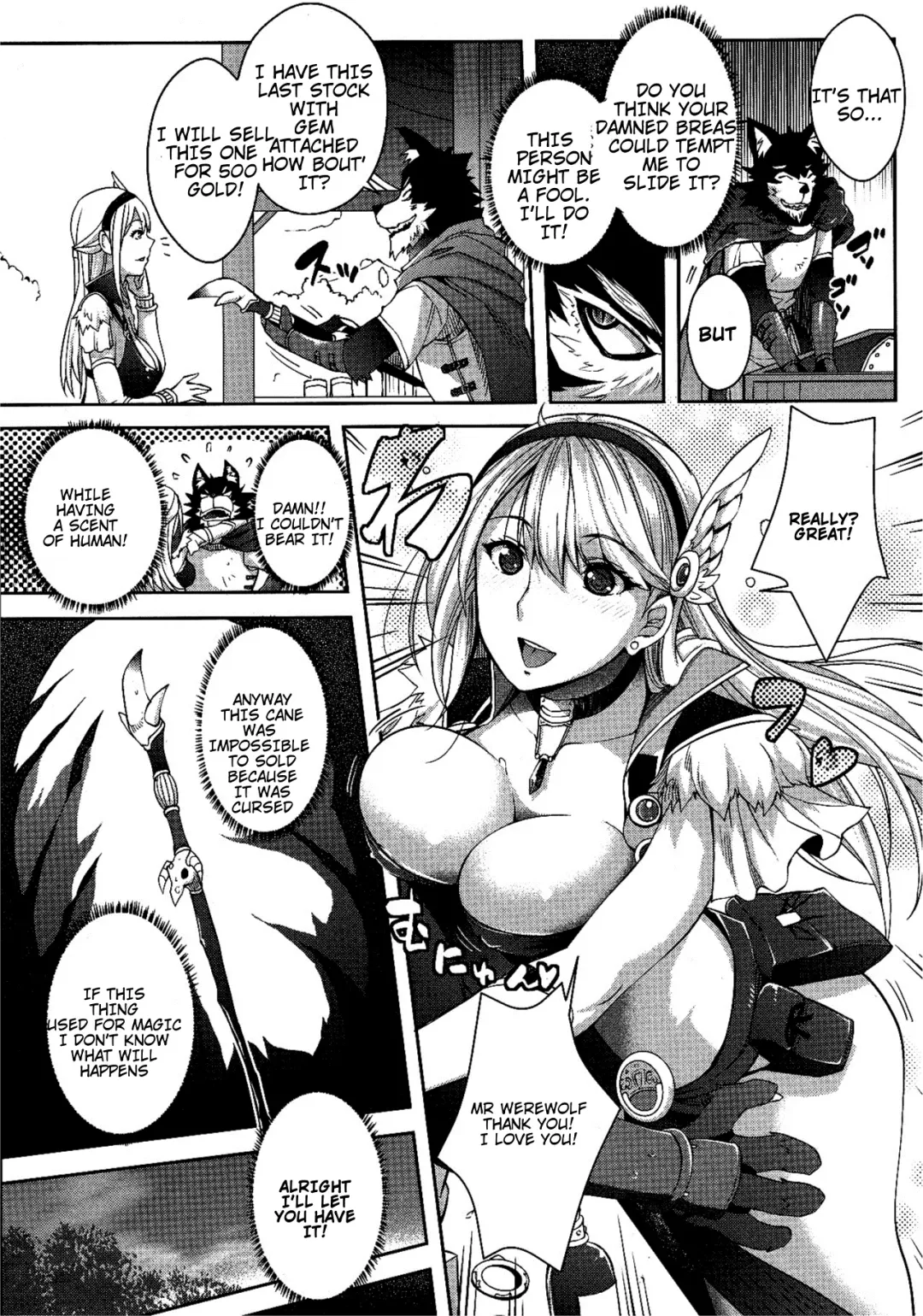 [Rakujin] Sorcerer to Noroi no Tsue | Sorcerer & the Cursed Cane Fhentai - Page 5