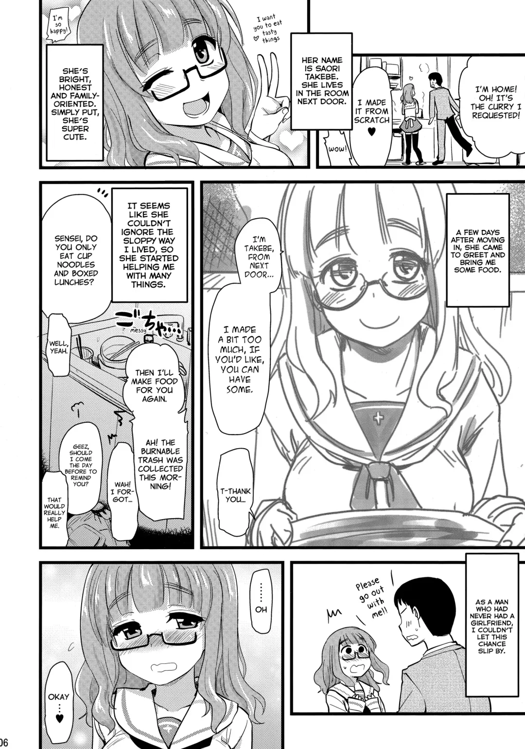 [Hijiri Tsukasa] Takebe Saori-chan to iu Kanojo ga Dekita hanashi. Fhentai - Page 5
