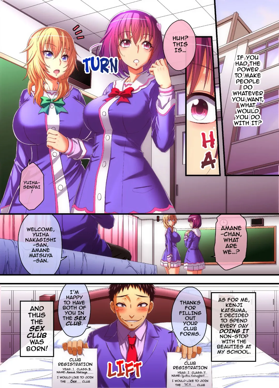 [Yamada Gogogo] Houkago Saimin SEX bu | After School Hypno Sex Club Fhentai - Page 2