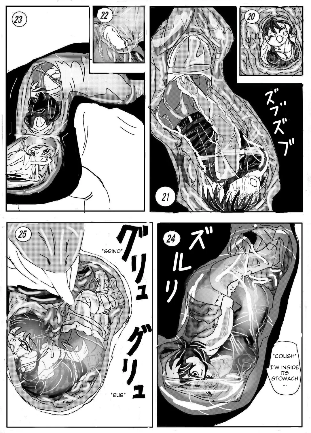 [Stuka] Kaeru marunomi -  Frog Vore Fhentai - Page 4