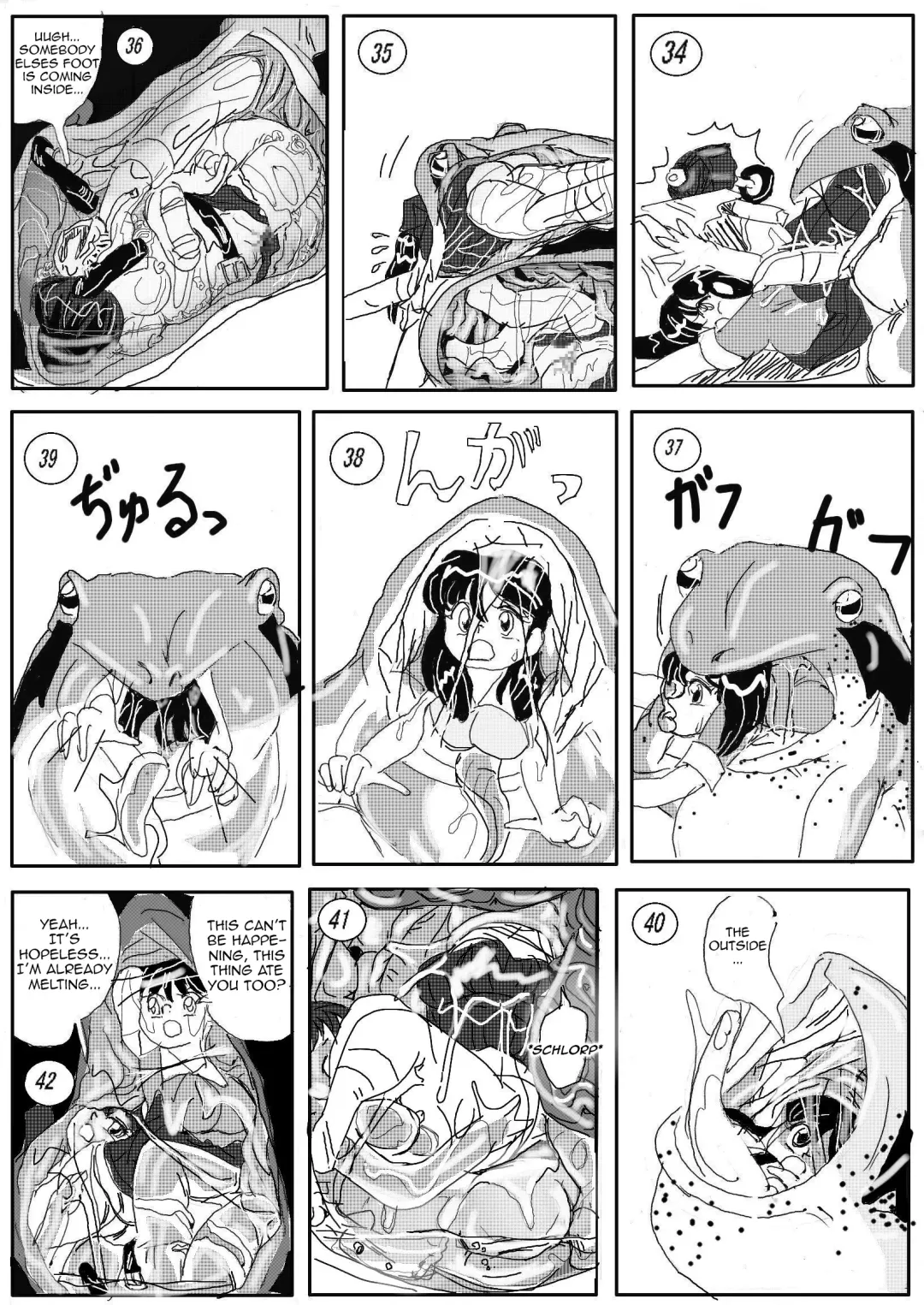 [Stuka] Kaeru marunomi -  Frog Vore Fhentai - Page 6