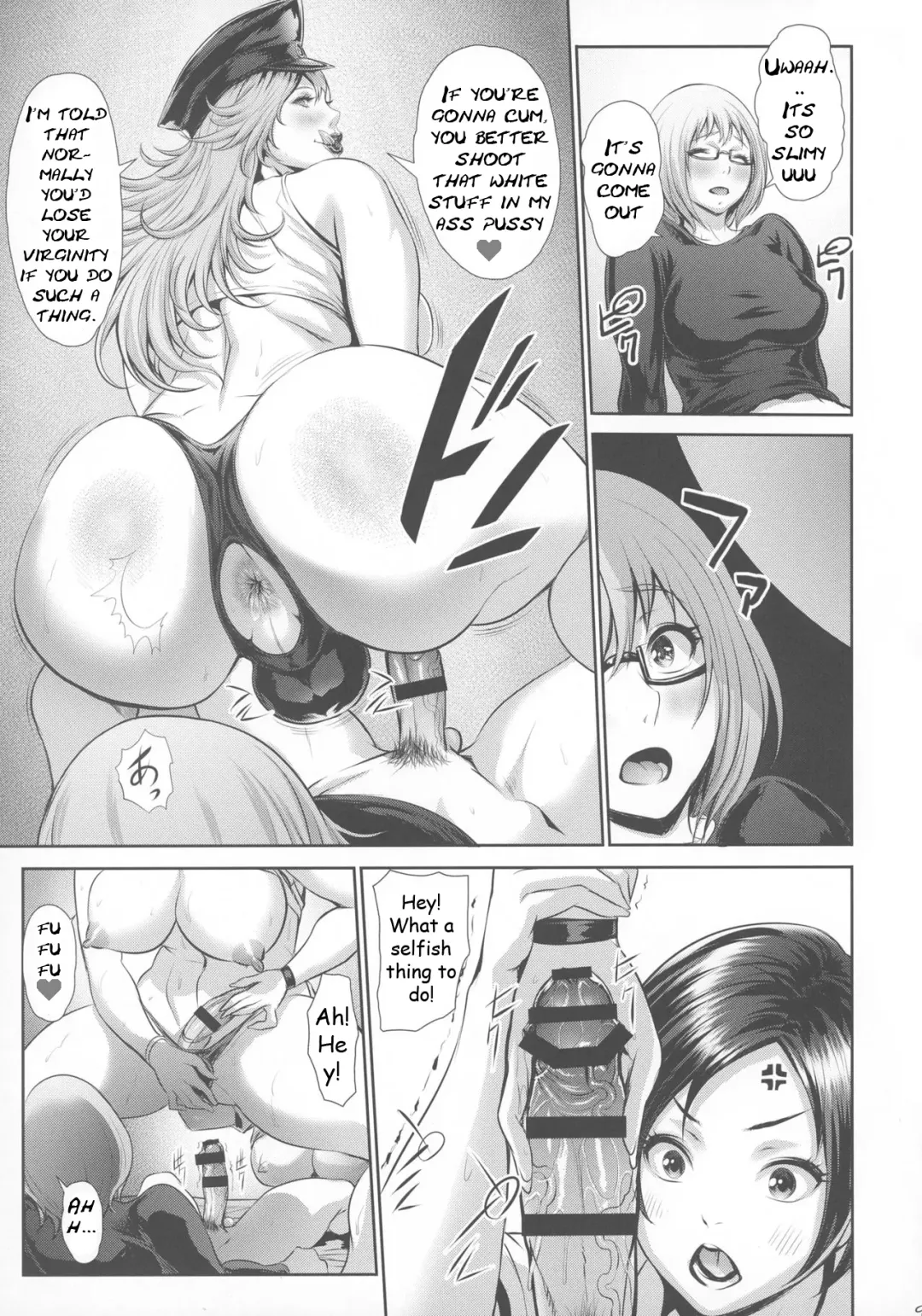 [Chinbotsu] Fuuzoku Chinpo Jogakuen | Sexy Penis Women Academy Fhentai - Page 10