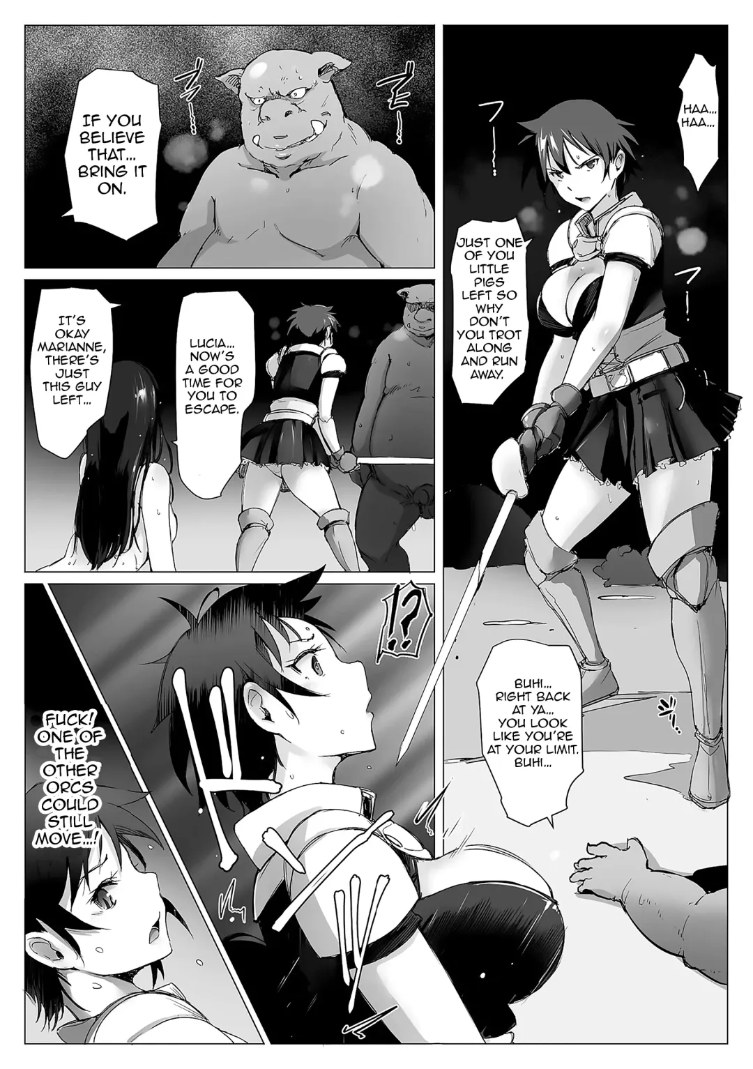 [Arakure] Yamaneko Kishidan Monogatari Onna Kishi Irina Daisanwa | The Tale of the Wildcat Chivalric Order's Knight Irina, Third Story Fhentai - Page 14