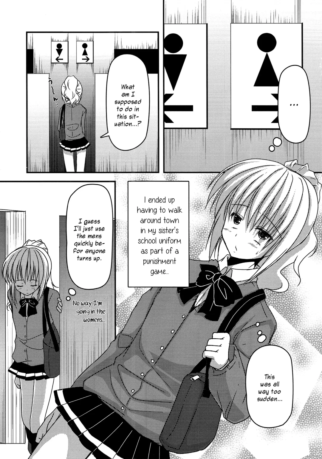 [Chieko] Josou Batsu Gemu | Crossdressing Punishment Game Fhentai - Page 4