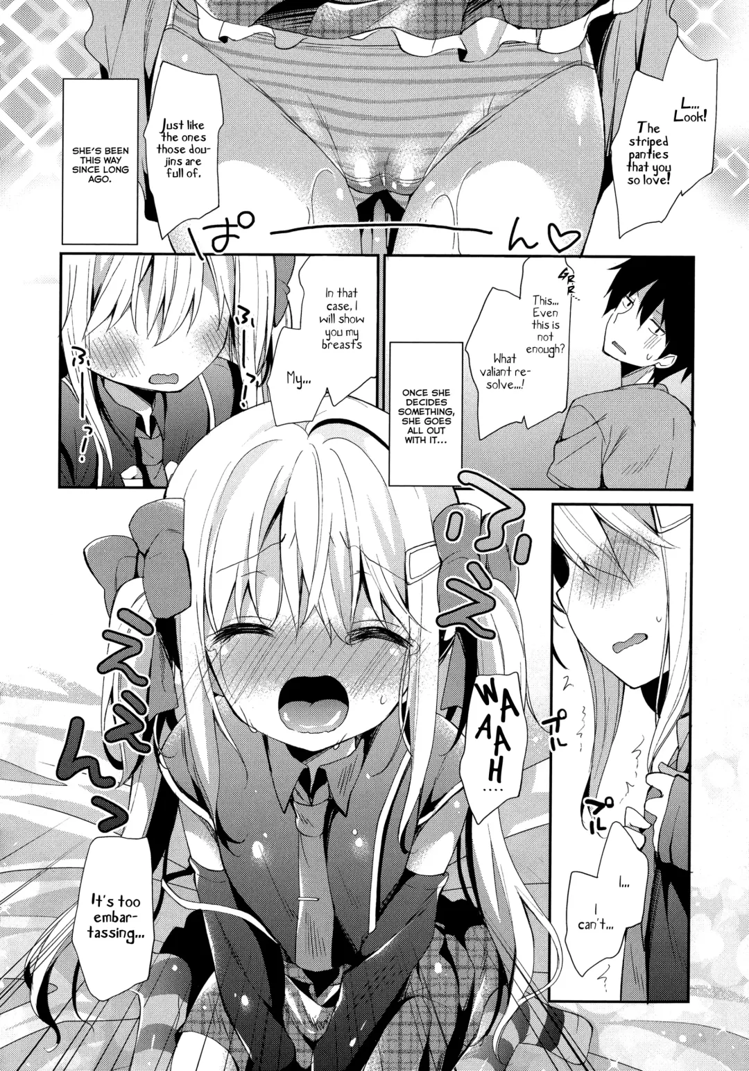 [Yuizaki Kazuya] Yutorikei Imouto no Moe Zokusei ga Kote Kote Sugiru | My Little Sister is Too Damn Moe Fhentai - Page 6