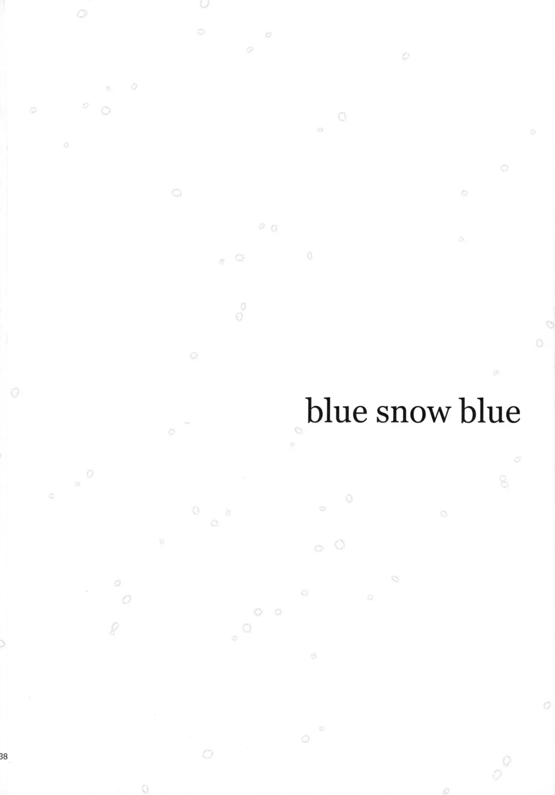 [Tennouji Kitsune] blue snow blue scene.18 Fhentai - Page 38