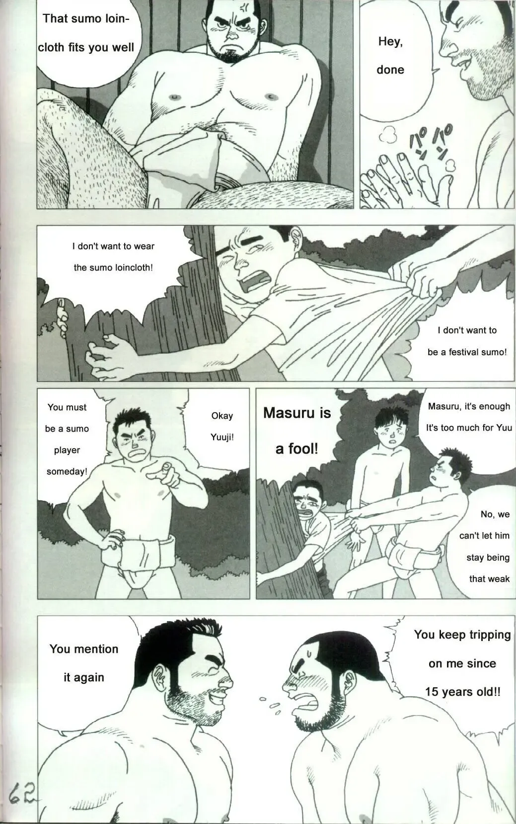 [Jiraiya] Yatsukichi Jinja Reitaisai Hounou-Zumou | Sumo Wrestling Ceremony of Yatsukichi Temple Fhentai - Page 3