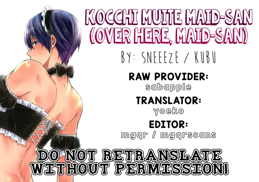 [Kubu] Kocchi Muite Maid-san | Over Here, Maid-san Fhentai - Page 23