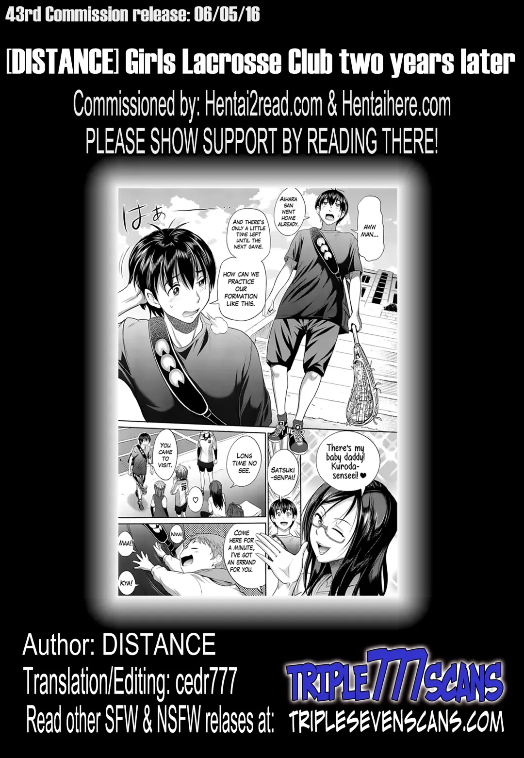 [Distance] Joshi Lacu! - Girls Lacrosse Club ~2 Years Later~ Ch. 0 Fhentai - Page 37