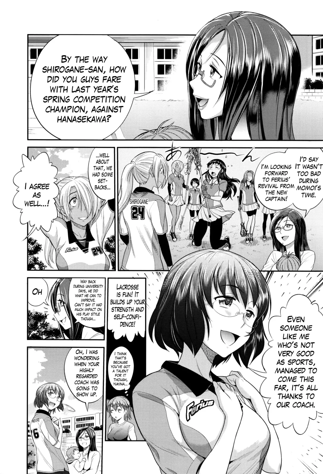 [Distance] Joshi Lacu! - Girls Lacrosse Club ~2 Years Later~ Ch. 0 Fhentai - Page 6