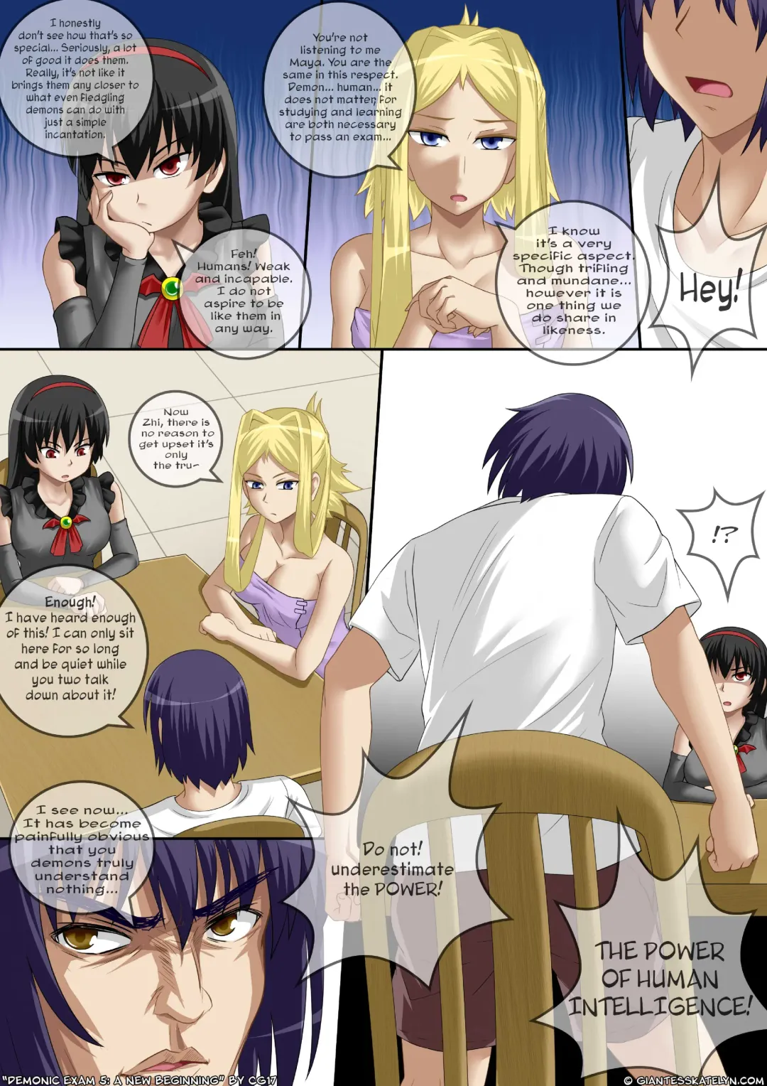 [Cg17] Demonic Exam 5: A New beginning Fhentai - Page 17