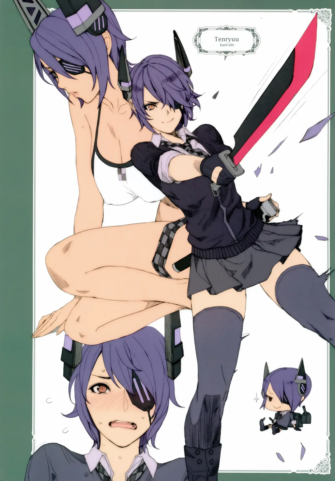 [Oda Non] H na Toshiue Chara no Rakugaki - Rough Manga Hon | A Collection of Sketches and Rough Manga of Hot MILFs Fhentai - Page 7