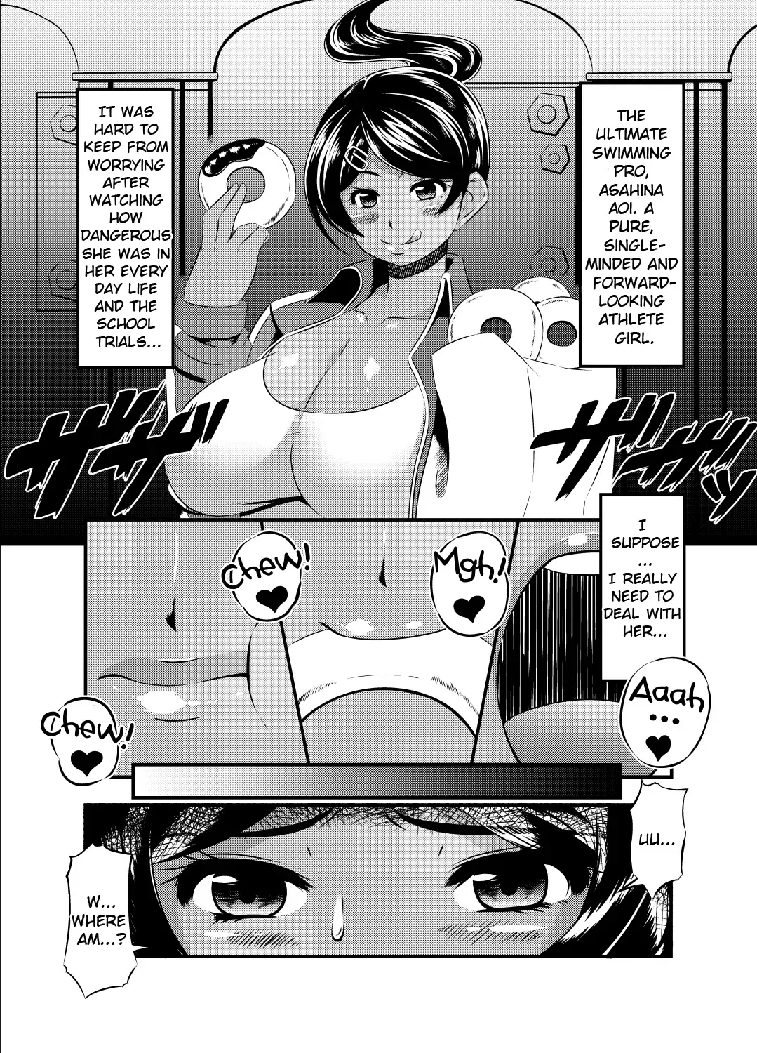 [Myougi Kulaganosuke] Oshioki Shoujo. Chou Koukou Kyuu no Swimmer Asahina Aoi Shokei Shikkou Fhentai - Page 4