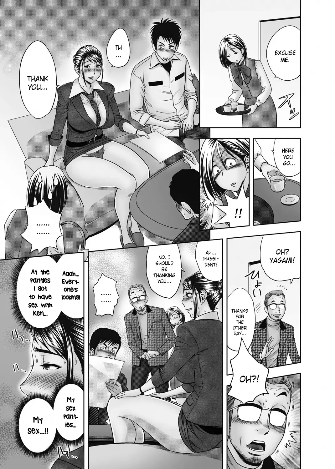 [Tatsunami Youtoku] Aaan Mucchiri Kyonyuu Onee-san ~Uchiawase de Good Job!~ | Hmmm My Older Sister's Big and Plump Tits ~Good Job at the Meeting!~ (decensored) Fhentai - Page 10