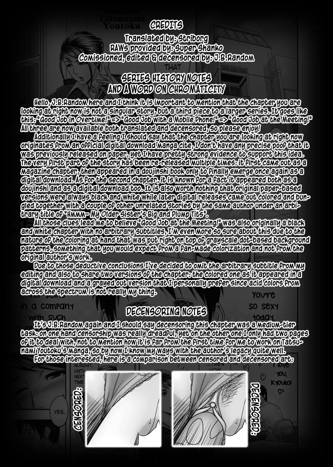 [Tatsunami Youtoku] Aaan Mucchiri Kyonyuu Onee-san ~Uchiawase de Good Job!~ | Hmmm My Older Sister's Big and Plump Tits ~Good Job at the Meeting!~ (decensored) Fhentai - Page 16