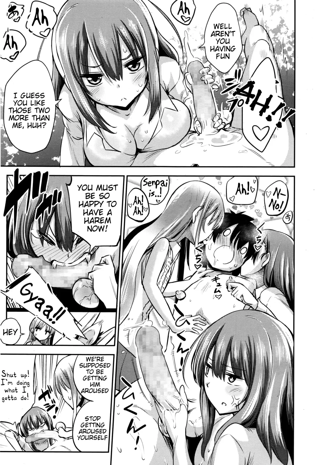 [Akai Mato] Boku wa Senpai, Kaichou, Sensei ni Kanrisareta rashii | It Seems My Senpai, President, and Sensei Managed Me Fhentai - Page 9