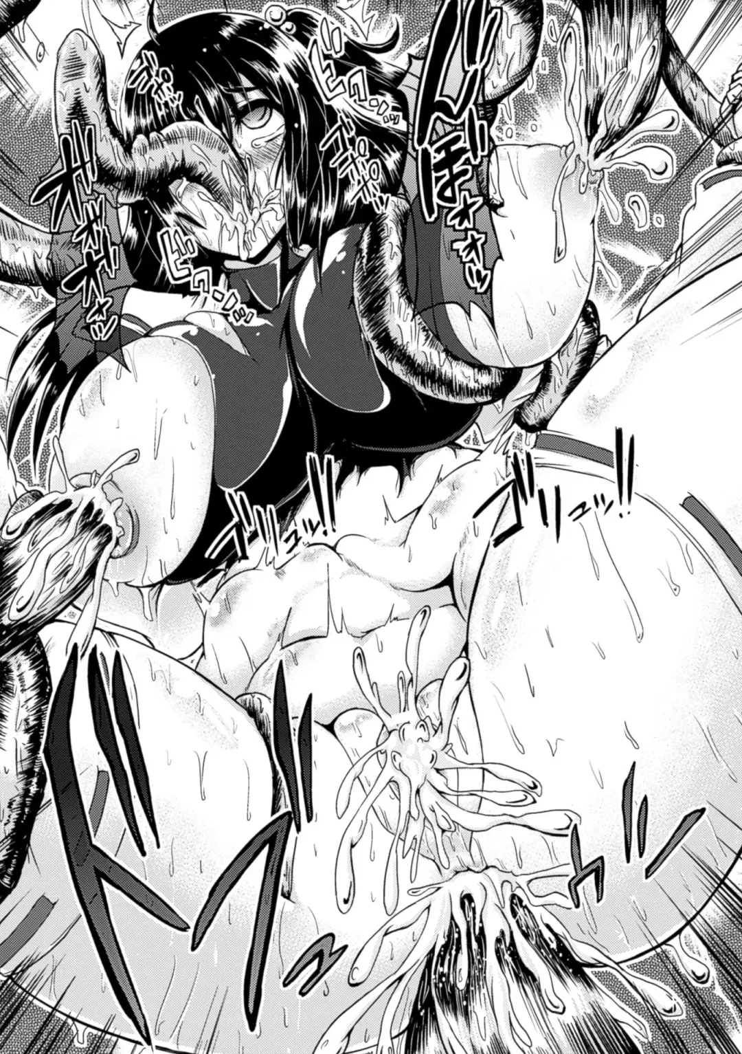 2D Comic Magazine Shokushu Kantsuu ni Mimodaeru Heroine-tachi Vol. 2 Fhentai - Page 58