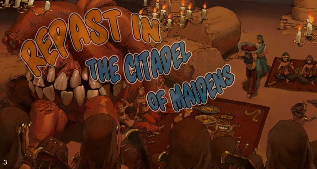 Onna no Shiro -Shoku- | repast in the citadel of maidens. Fhentai - Page 3