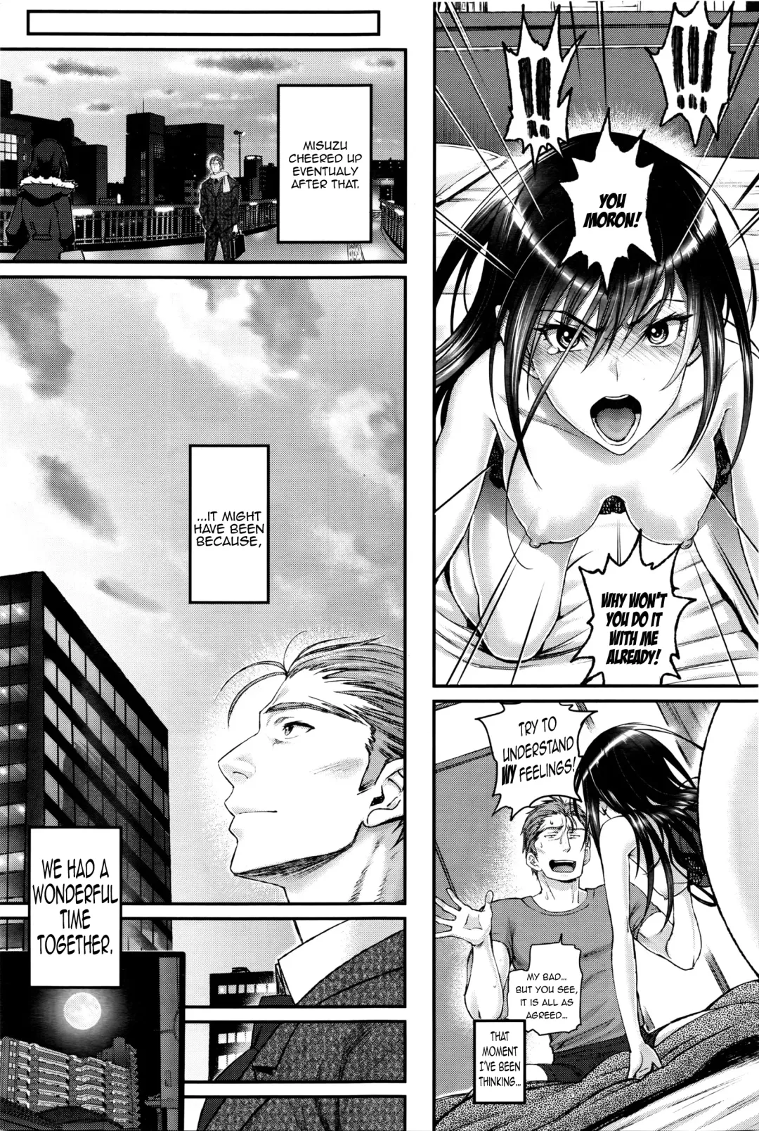 [Miyabi] Watashi no Suki na Oji-san x Ore no Suki na Iede Shoujo Chuu | My beloved Mister & My beloved Runaway Girl Ch. 2 Fhentai - Page 19