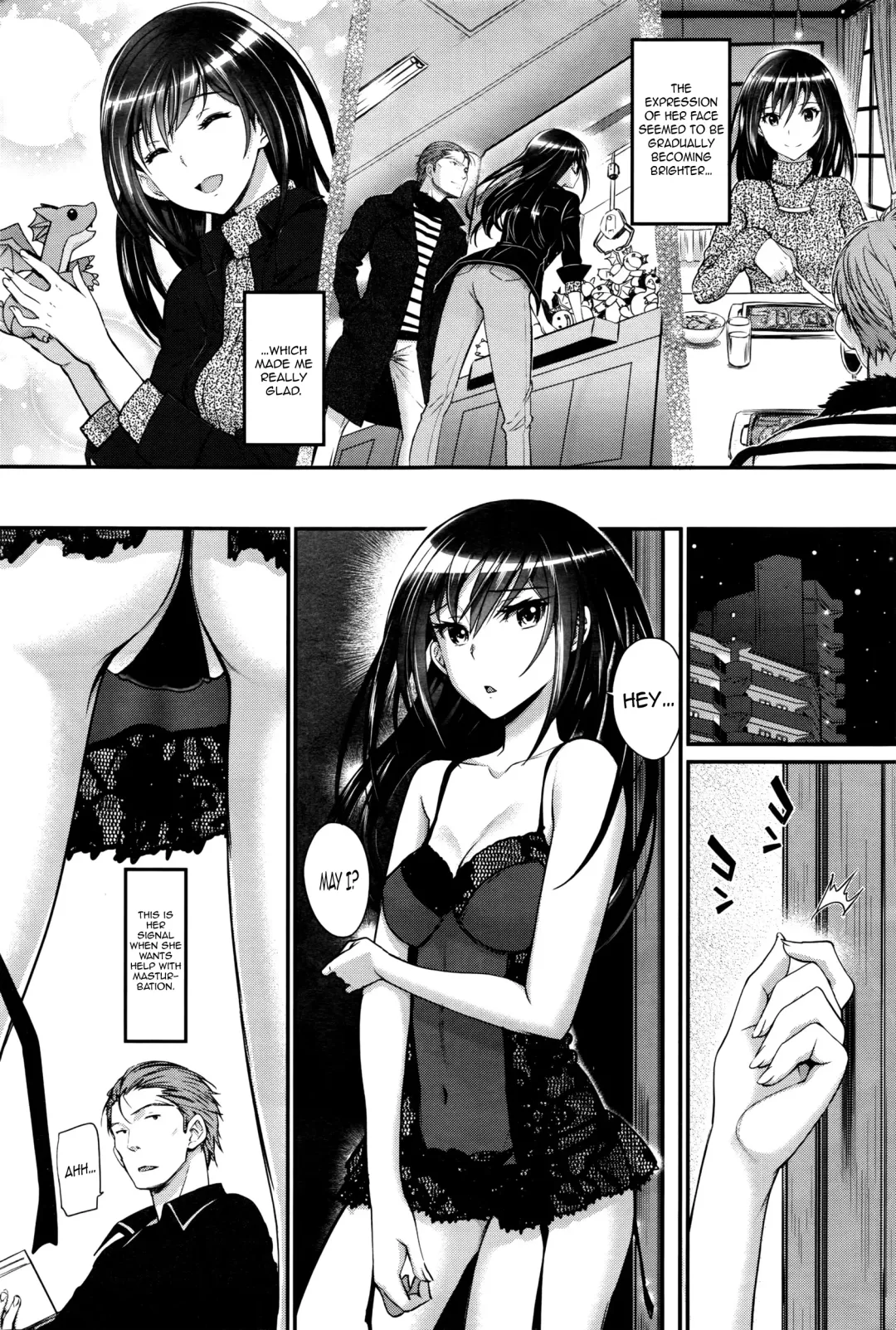 [Miyabi] Watashi no Suki na Oji-san x Ore no Suki na Iede Shoujo Chuu | My beloved Mister & My beloved Runaway Girl Ch. 2 Fhentai - Page 9