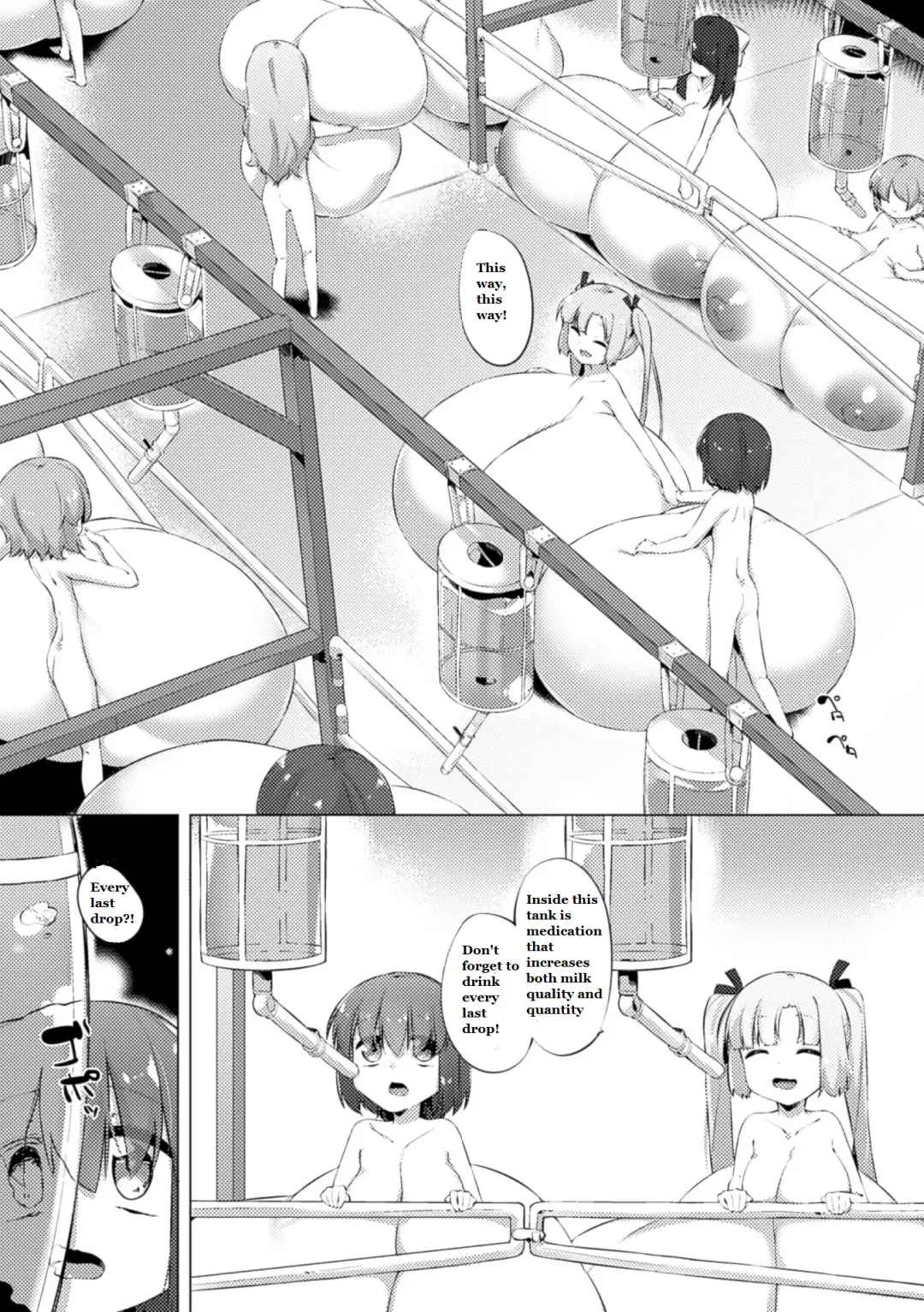 [Pedocchi] Nyuugyuu Shoujo Kaori Ch. 3 Fhentai - Page 9