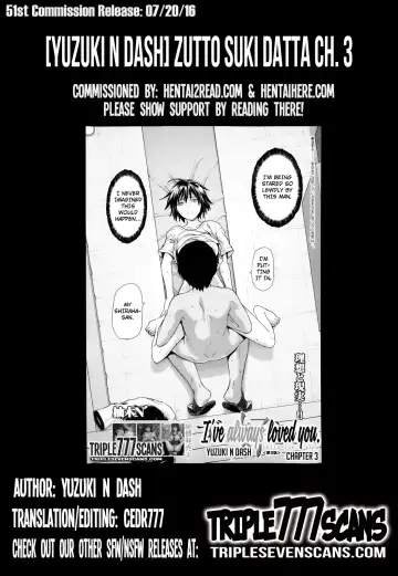 [Yuzuki N Dash] Zutto Suki Datta Ch. 1-3 Fhentai - Page 91