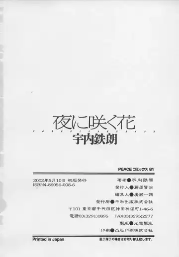 [Udai Tetsurou] Yoru ni Saku Hana - A Flower in the Night Fhentai - Page 172
