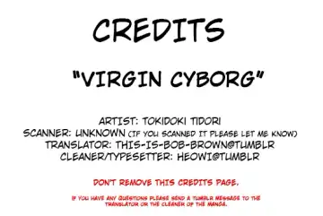 [Dadan - Tokidoki Tidori] Virgin cyborg Fhentai - Page 39