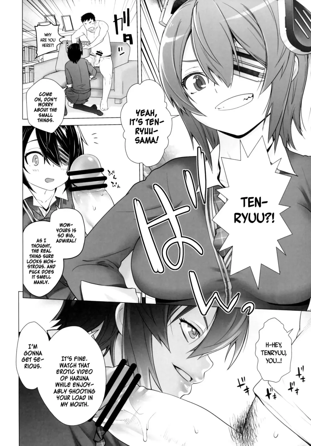 [Ootsuka Kotora] Haruna mo Tokkun desu! | Haruna Does the Special Training Too! Fhentai - Page 19