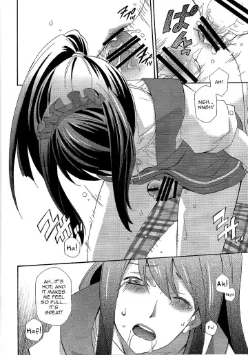[Mikuni Saho] Yuri ga Joshi no Seifuku de Gakuen Mono na Hon. 3 Fhentai - Page 10