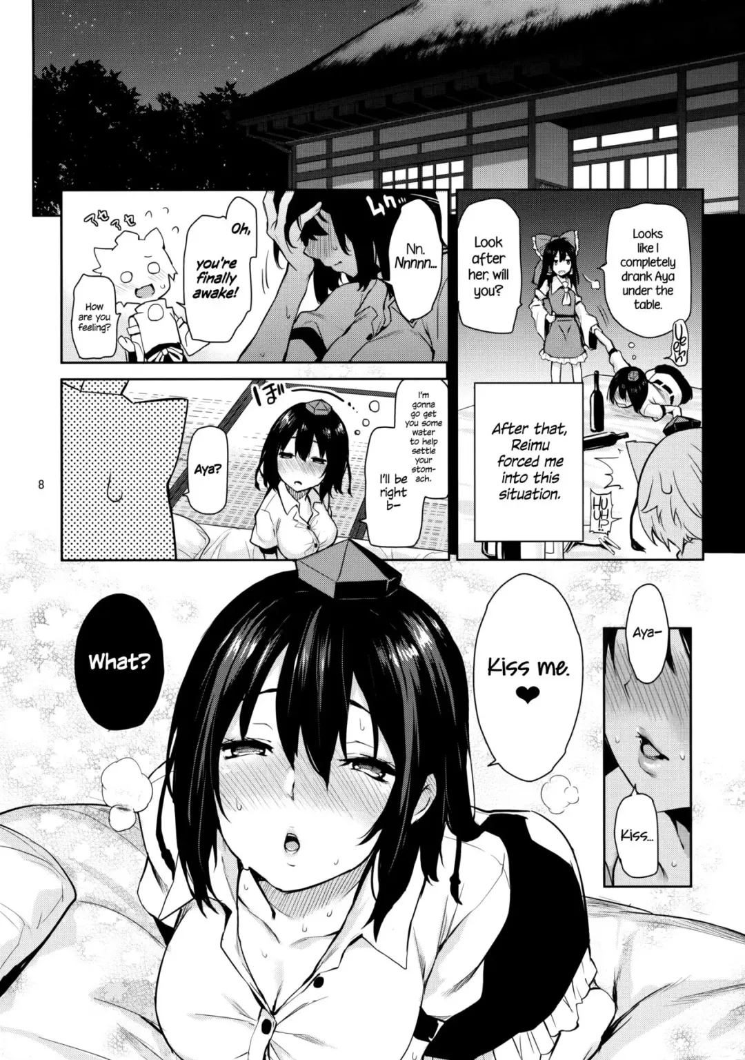 [Michiking] Yoidore Desuka Aya Onee-san! | You're Totally Drunk, Aren't You, Aya! Fhentai - Page 6