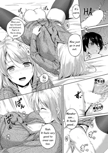 [Hachimitsu] 190cm↑ Choushin Onee-san to Taikakusa Icha Love Jikan | 190cm↑ Size Difference "Icha Love" Time with a 190cm Tall Onee-san Fhentai - Page 20