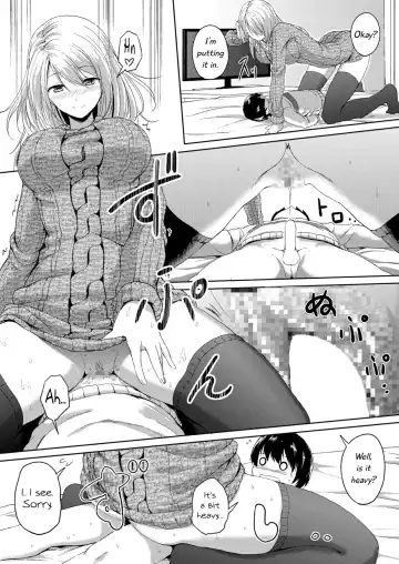 [Hachimitsu] 190cm↑ Choushin Onee-san to Taikakusa Icha Love Jikan | 190cm↑ Size Difference "Icha Love" Time with a 190cm Tall Onee-san Fhentai - Page 22