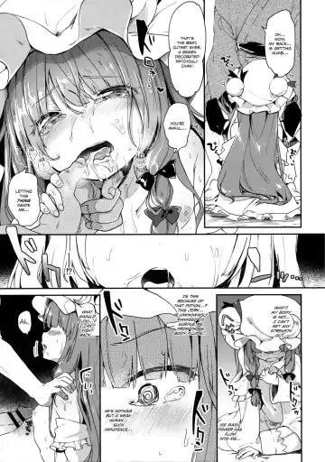 [Tamano Kedama] Karakuchi Patchouli-sama | Scathing Patchouli-sama Fhentai - Page 10