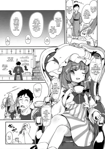 [Tamano Kedama] Karakuchi Patchouli-sama | Scathing Patchouli-sama Fhentai - Page 4