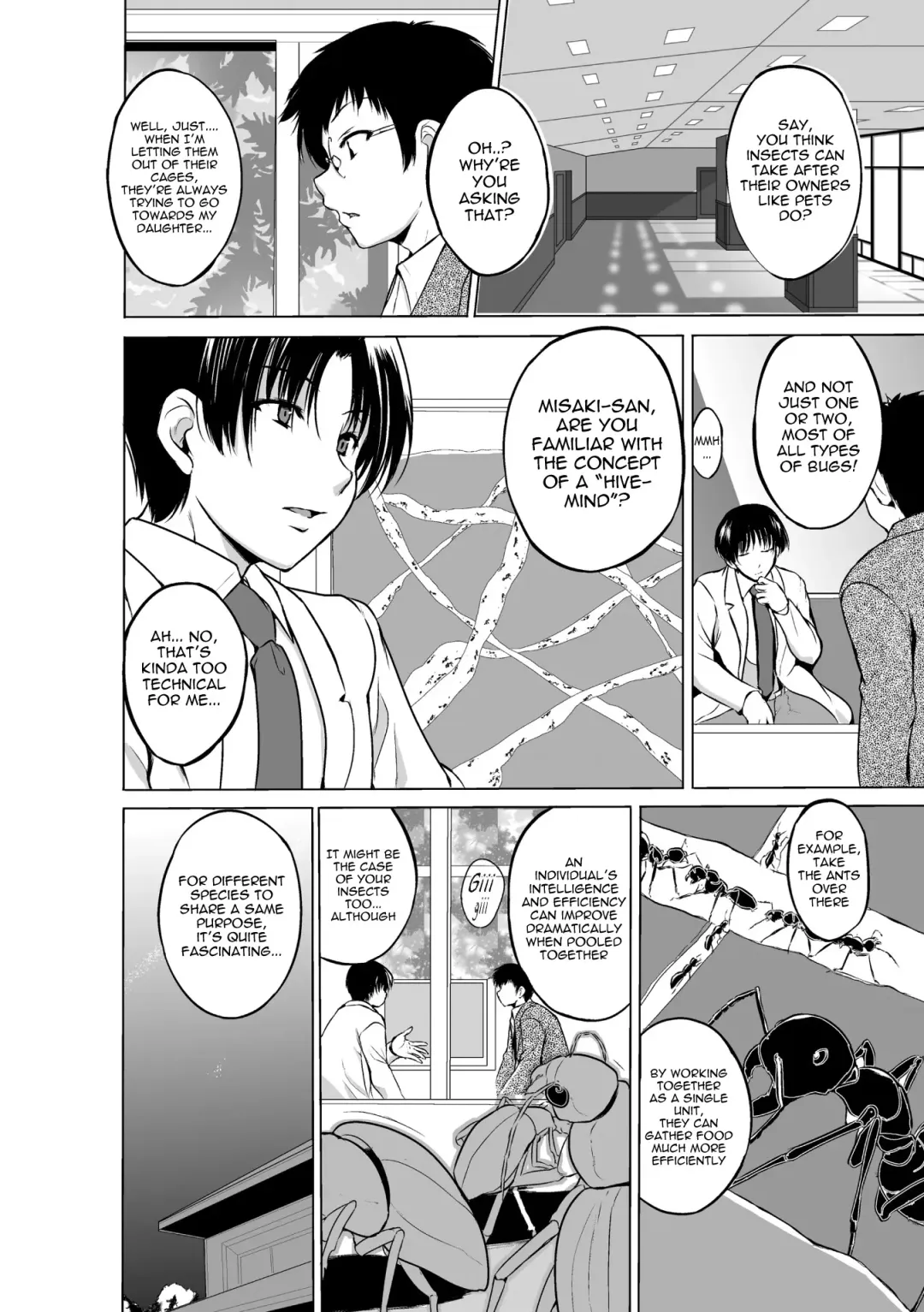 [Chiba Tetsutarou] Mushi Yuugi  -Mant - ENG Fhentai - Page 64