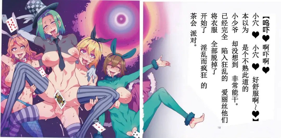 [Mizuryu Kei] Yoiko no Sukebe Douwa Series 2 Fushidara na Kuni no Alice | 花心之国的爱丽丝 Fhentai - Page 10