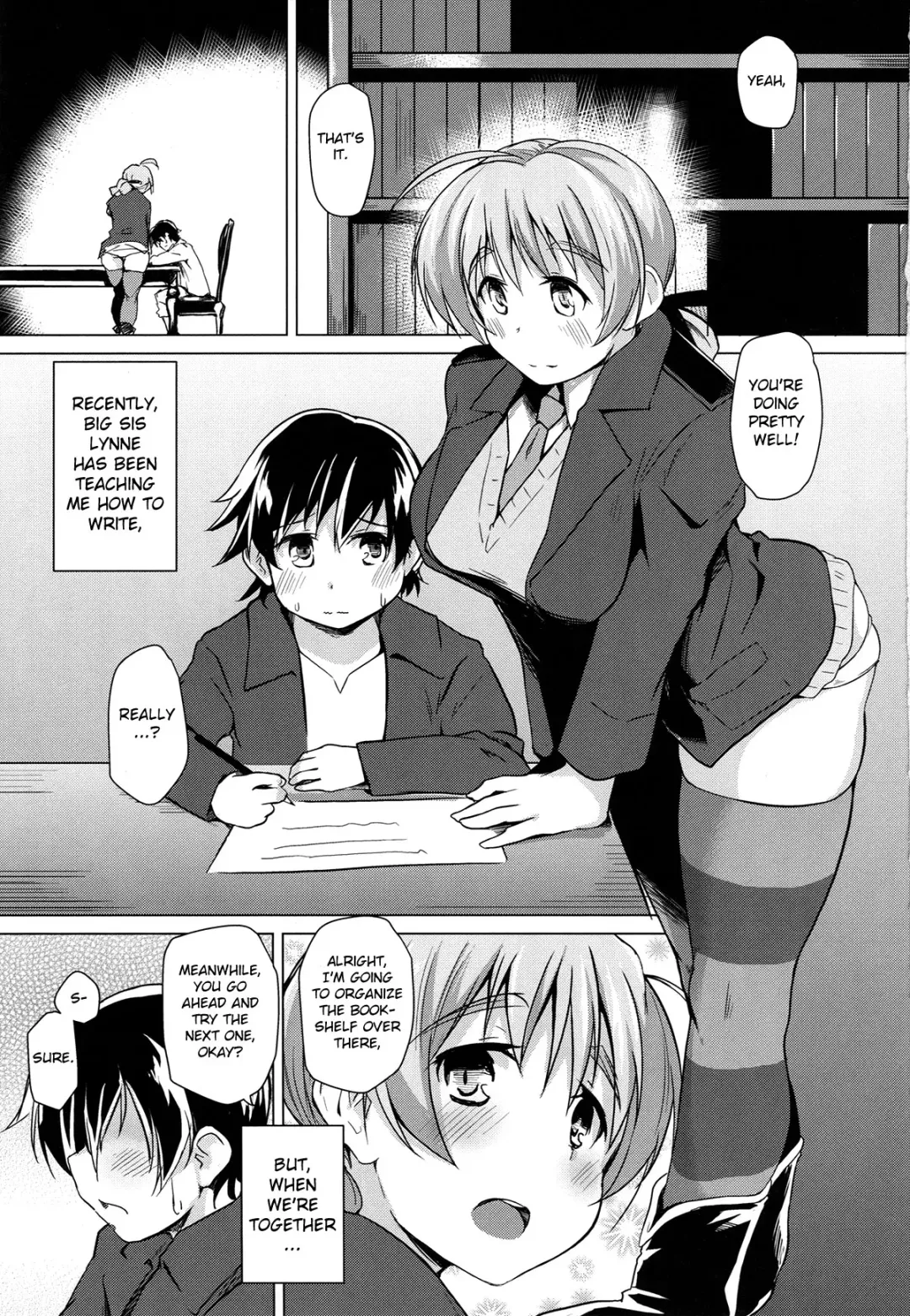 [Kuronyan] Issho ni Obenkyou... Shiyokka? | Would You Like to... Study Together? Fhentai - Page 2