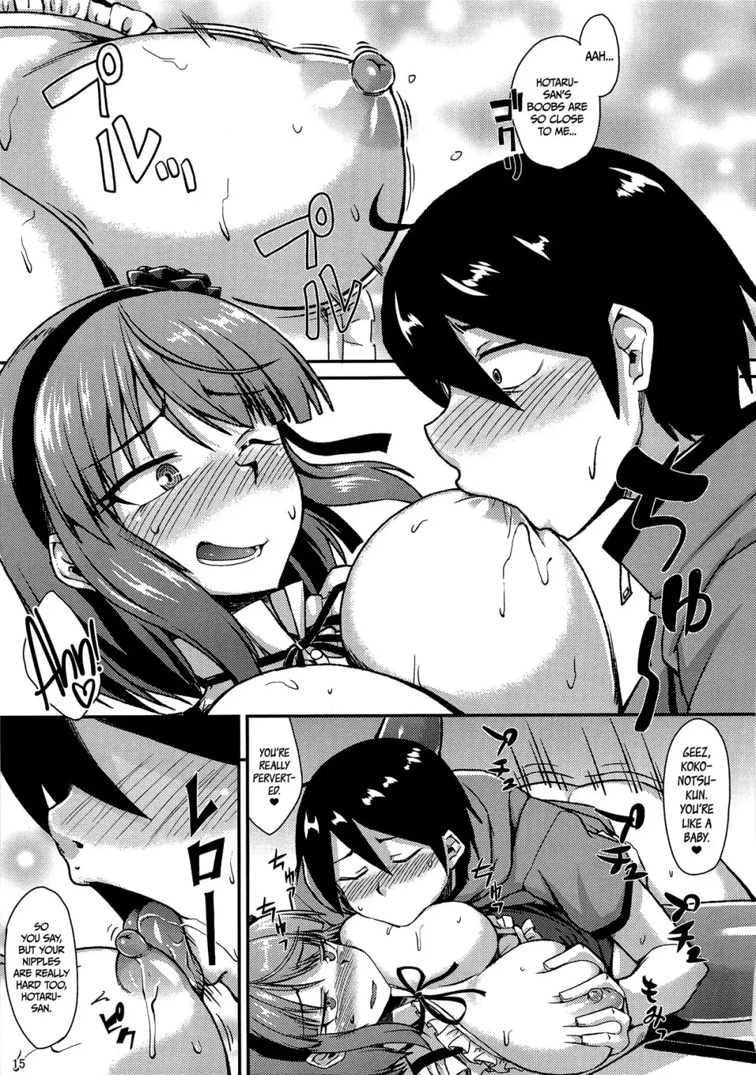 [Nokoppa] Dagashi Yori Oppai ga Suki | I Like Boobs More Than Sweets Fhentai - Page 14