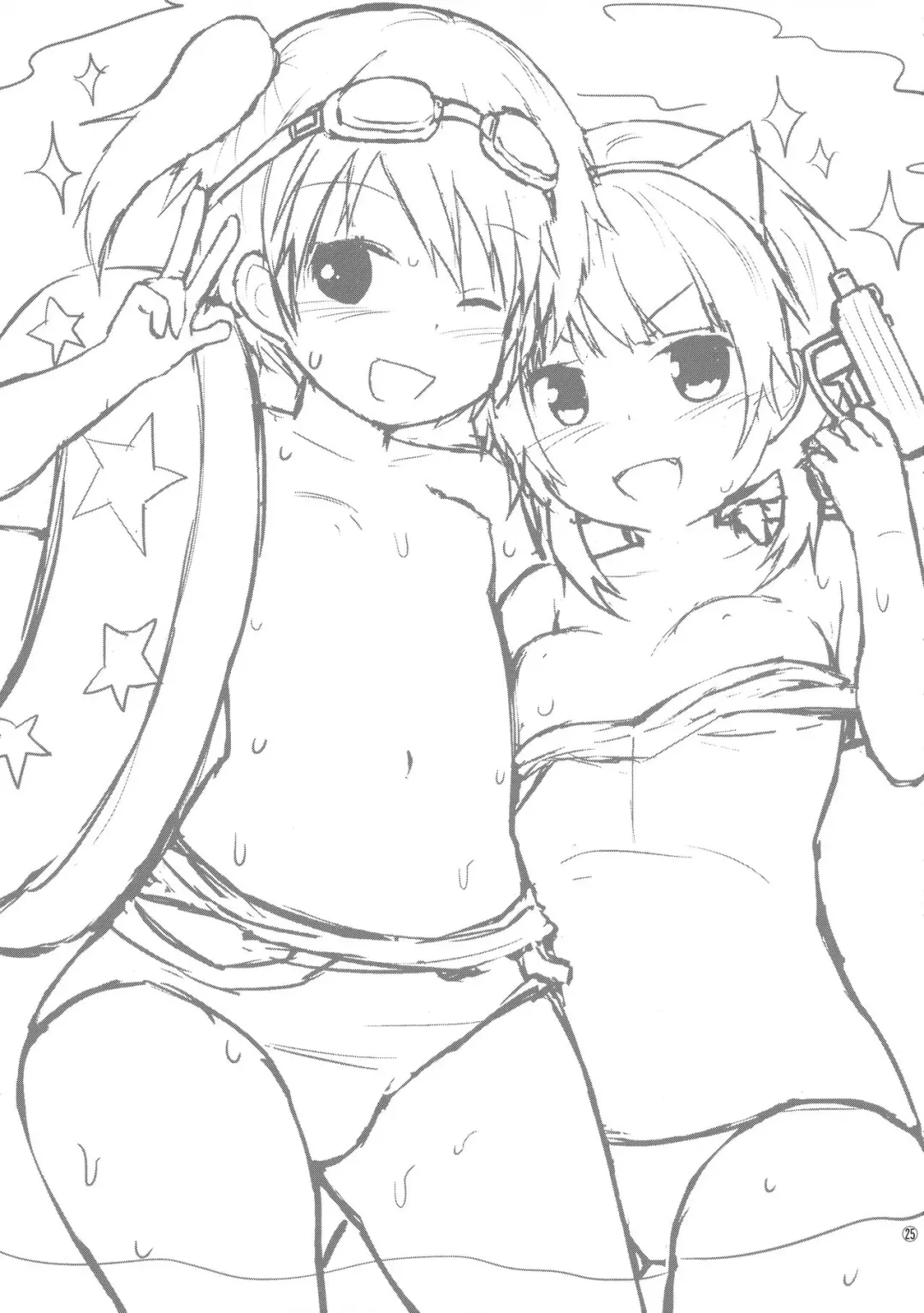 [Fujisaka Lyric] Itazura Joji-tachi to Natsuyasumi Fhentai - Page 24