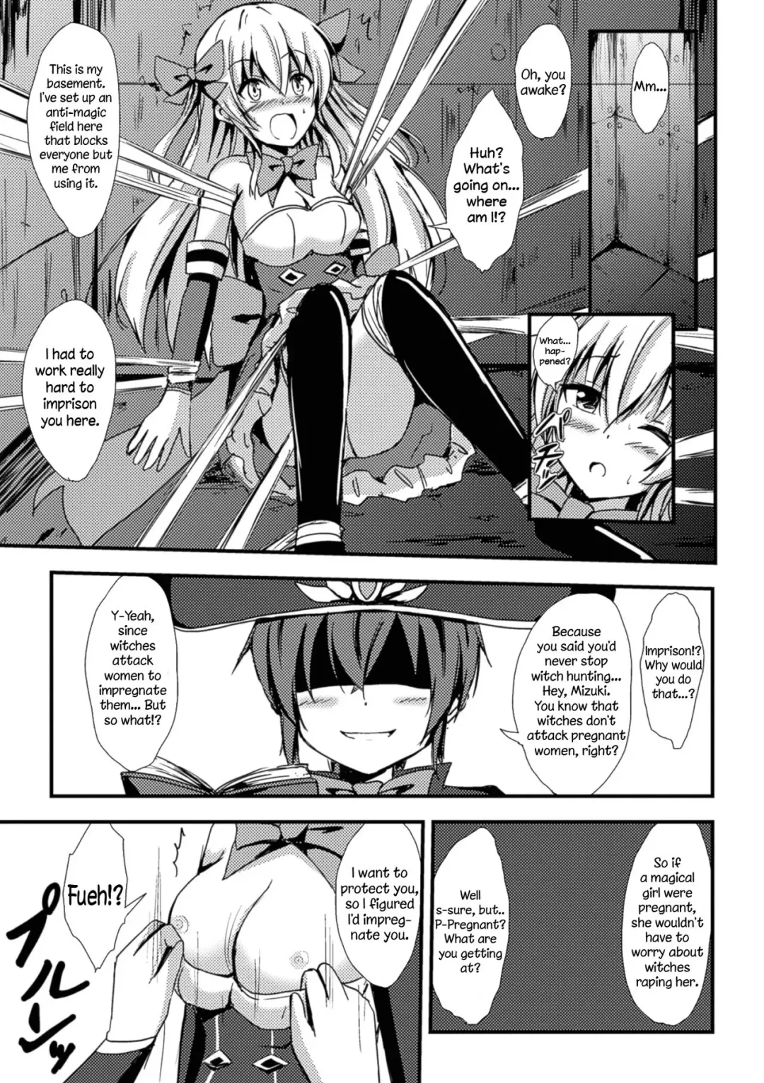 [Aikawa Ryou] Mahou Shoujo to Yuri no Ori | The Magical Girl and the Cage of Lesbianism Fhentai - Page 5