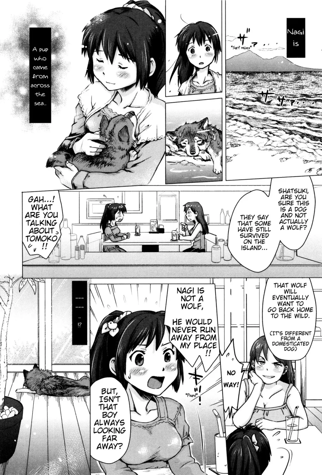 [Souko Souji] Nagi, Ikanaide! ~Ookami to Shoujo~ | Don't Go, Nagi! ~Wolf and Girl~ Fhentai - Page 4