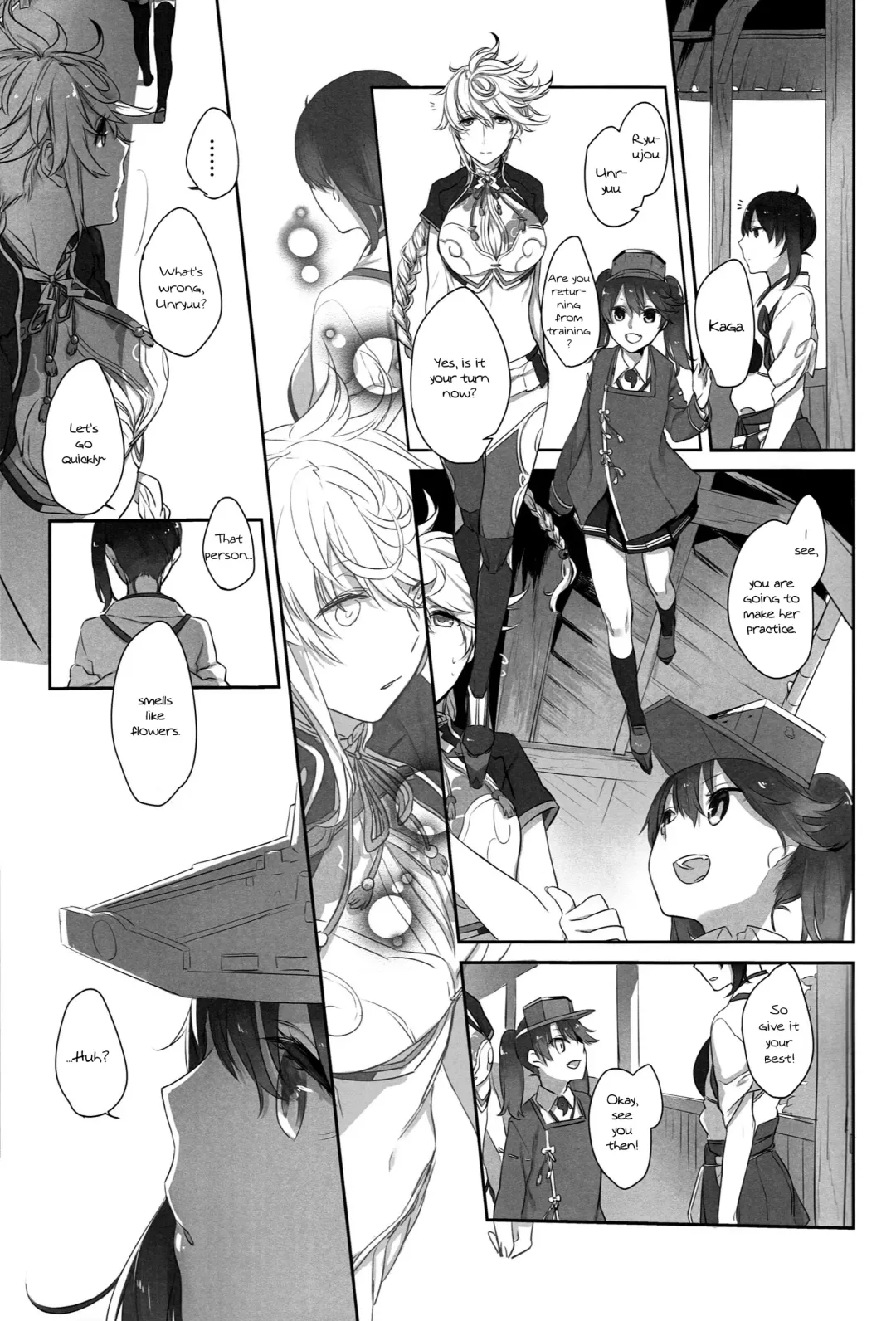 [Nekomura] Kaga no Hana Wazurai | Kaga's Flower Illness Fhentai - Page 3