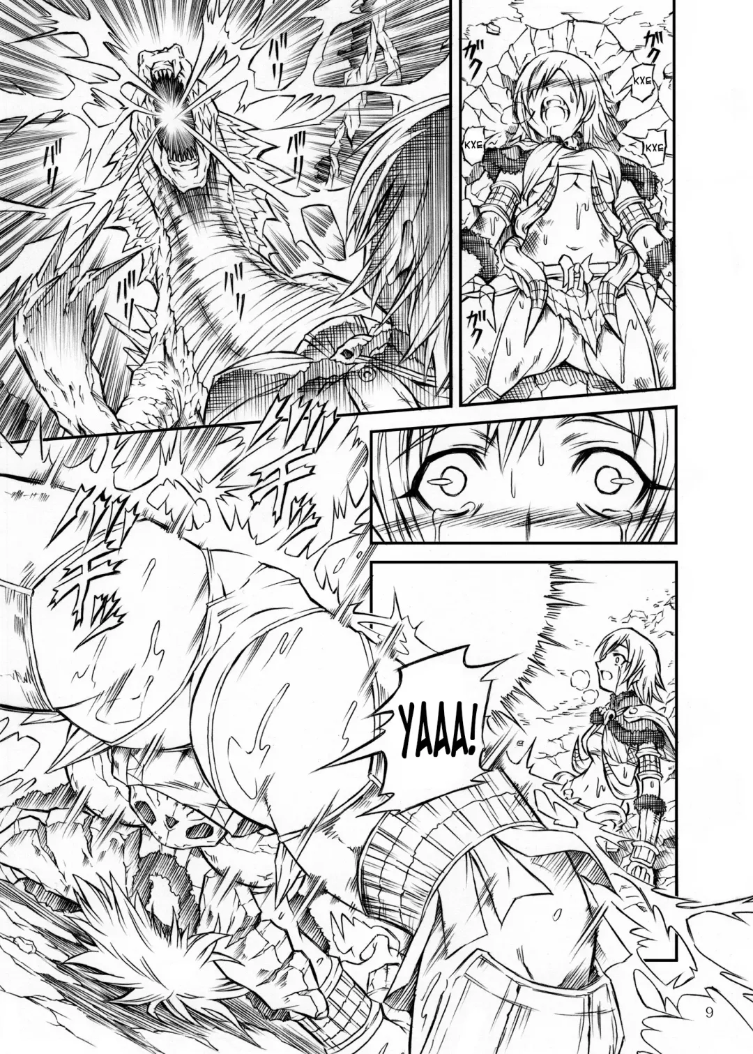 [Makari Tohru] Solo Hunter no Seitai Fhentai - Page 9