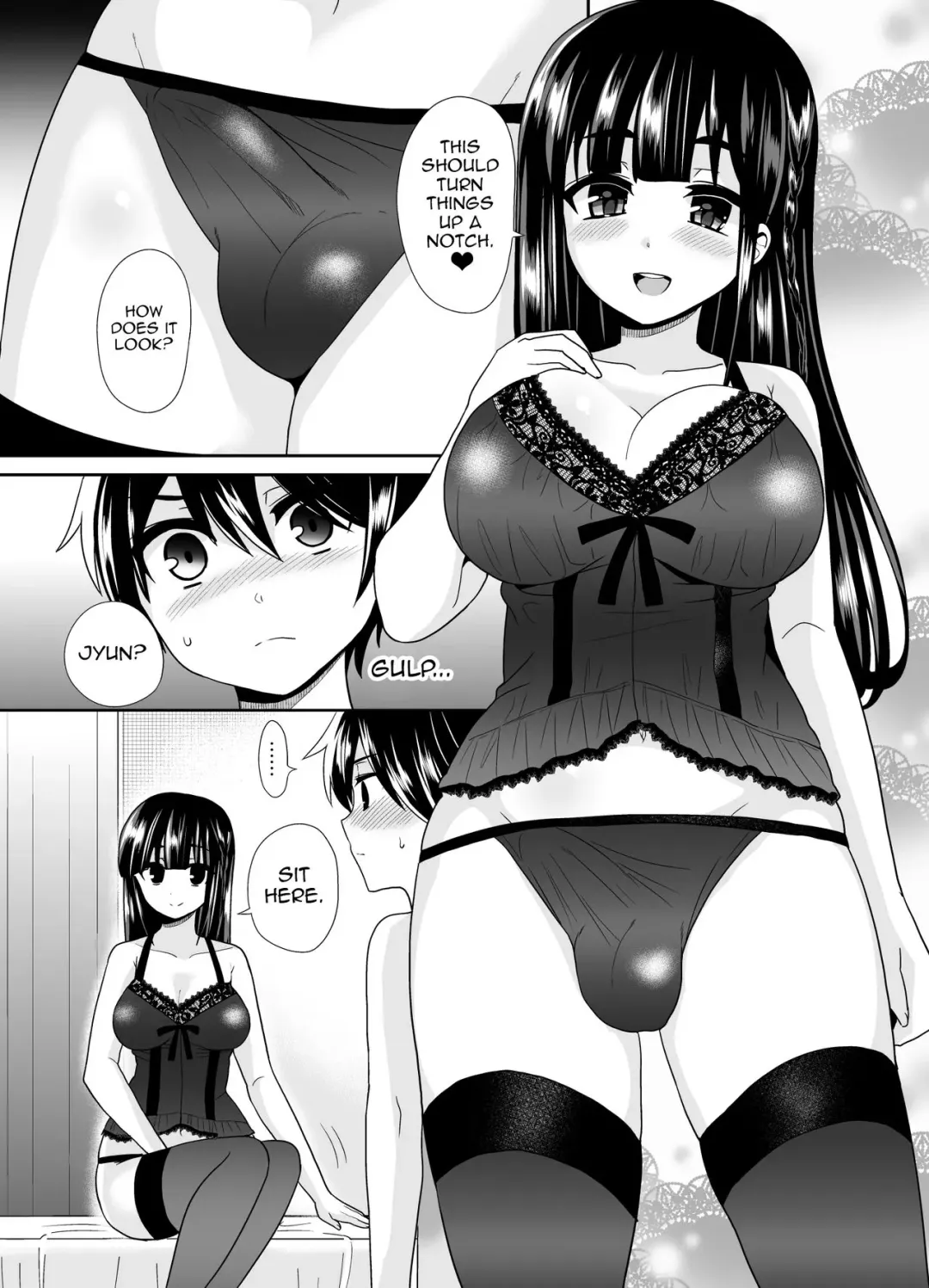 [Piririnegi] Futanari! Oshioki Time 4 ~Josou Shounen Kakusei Hen~ Fhentai - Page 10