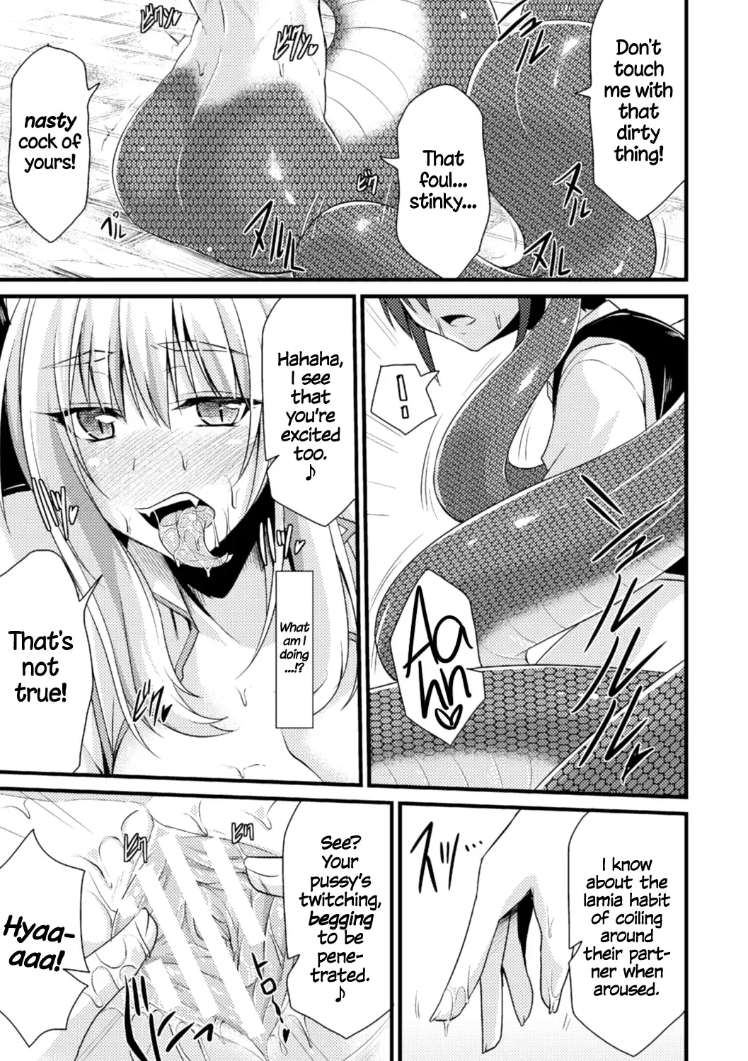 [Kirisaki Byakko] Kanojo ni Haiyoru Hebi | The Snake That Slithers Up To Her Fhentai - Page 9