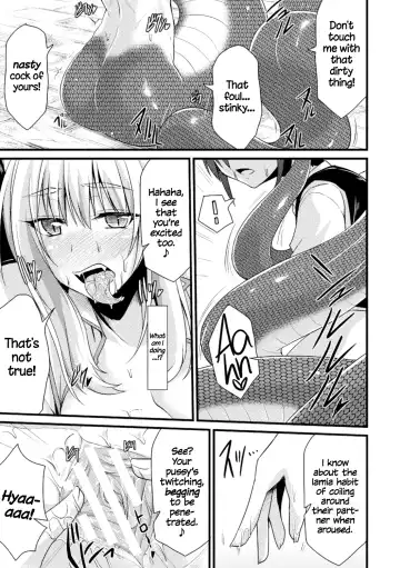 [Kirisaki Byakko] Kanojo ni Haiyoru Hebi | The Snake That Slithers Up To Her Fhentai - Page 9